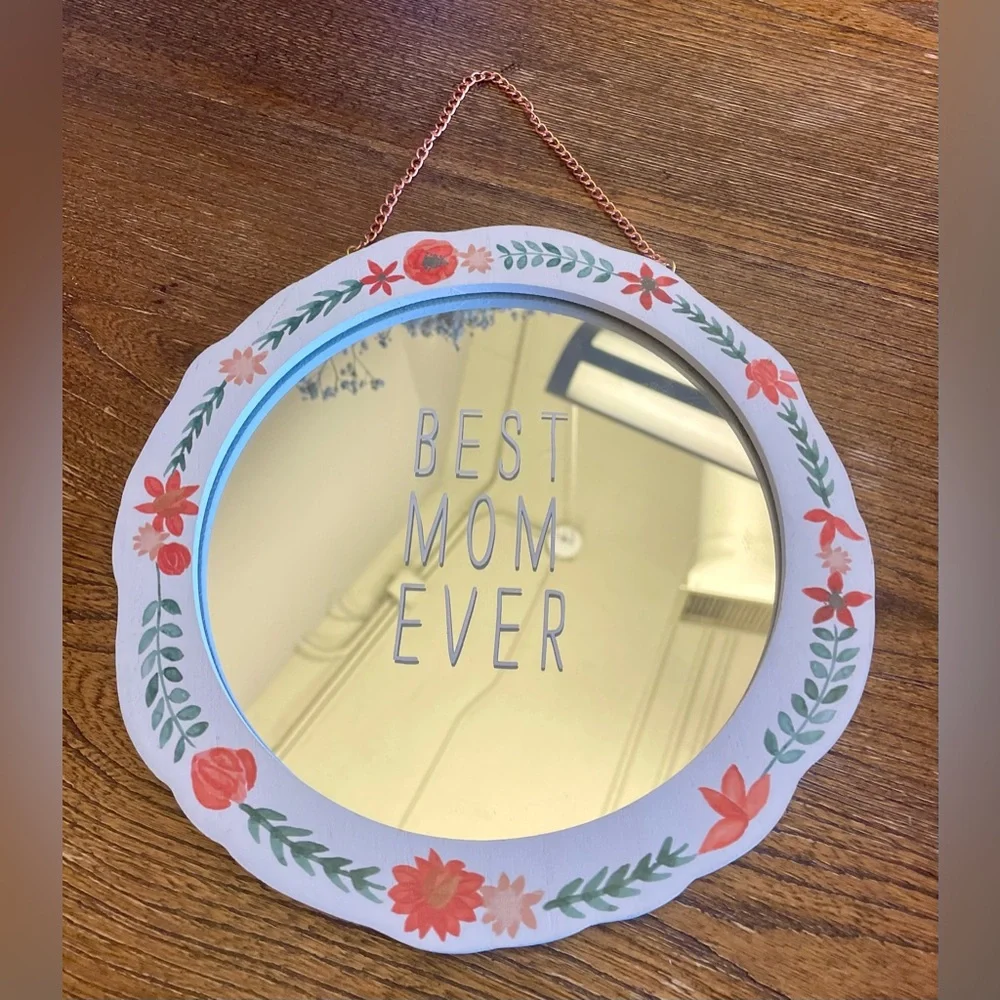 Best Mom Ever Hanging Mirror